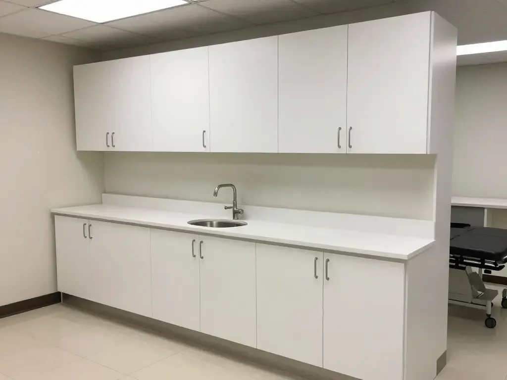 Custom medical exam room cabinets in Miami, FL
